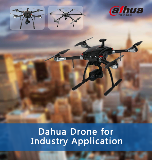 2017 V2 Dahua Drone for Industry Application(4P)